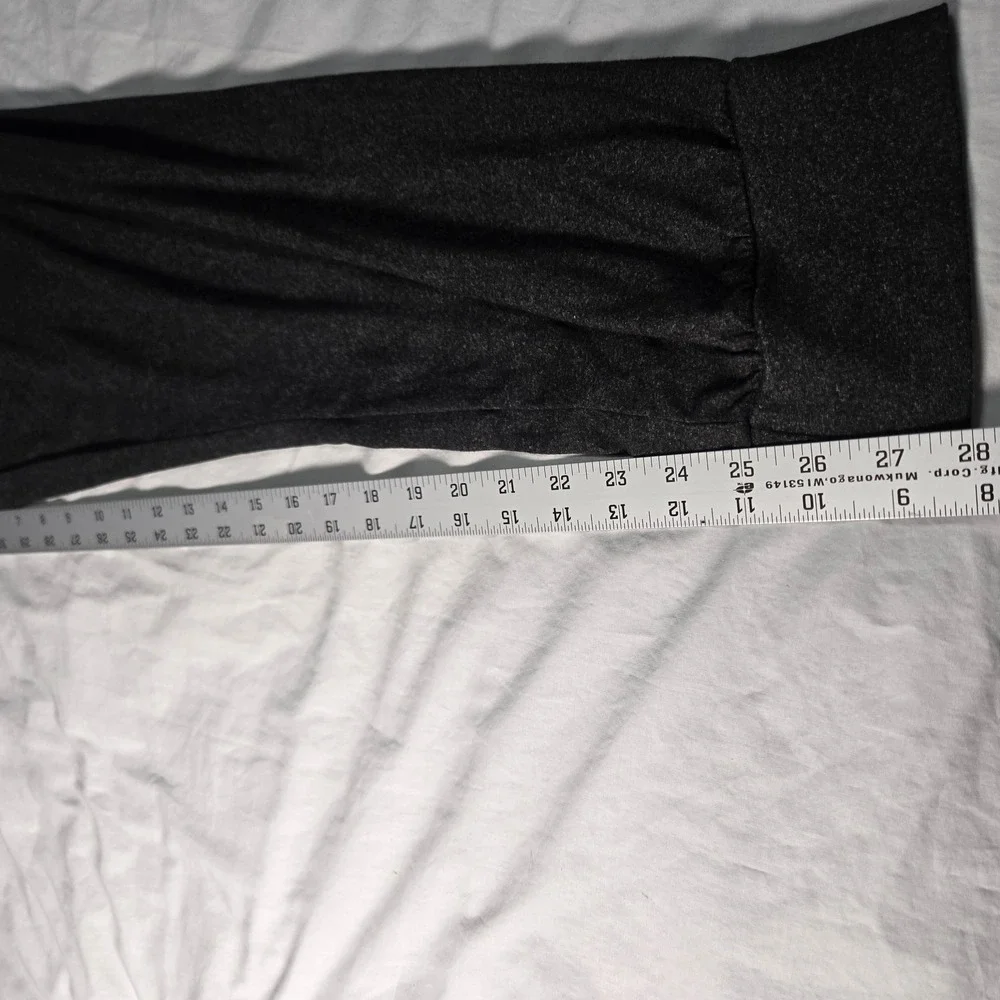 True Religion Mens Jogger Lounge Pants Charcoal Gray Horseshoe‎ Logo Large